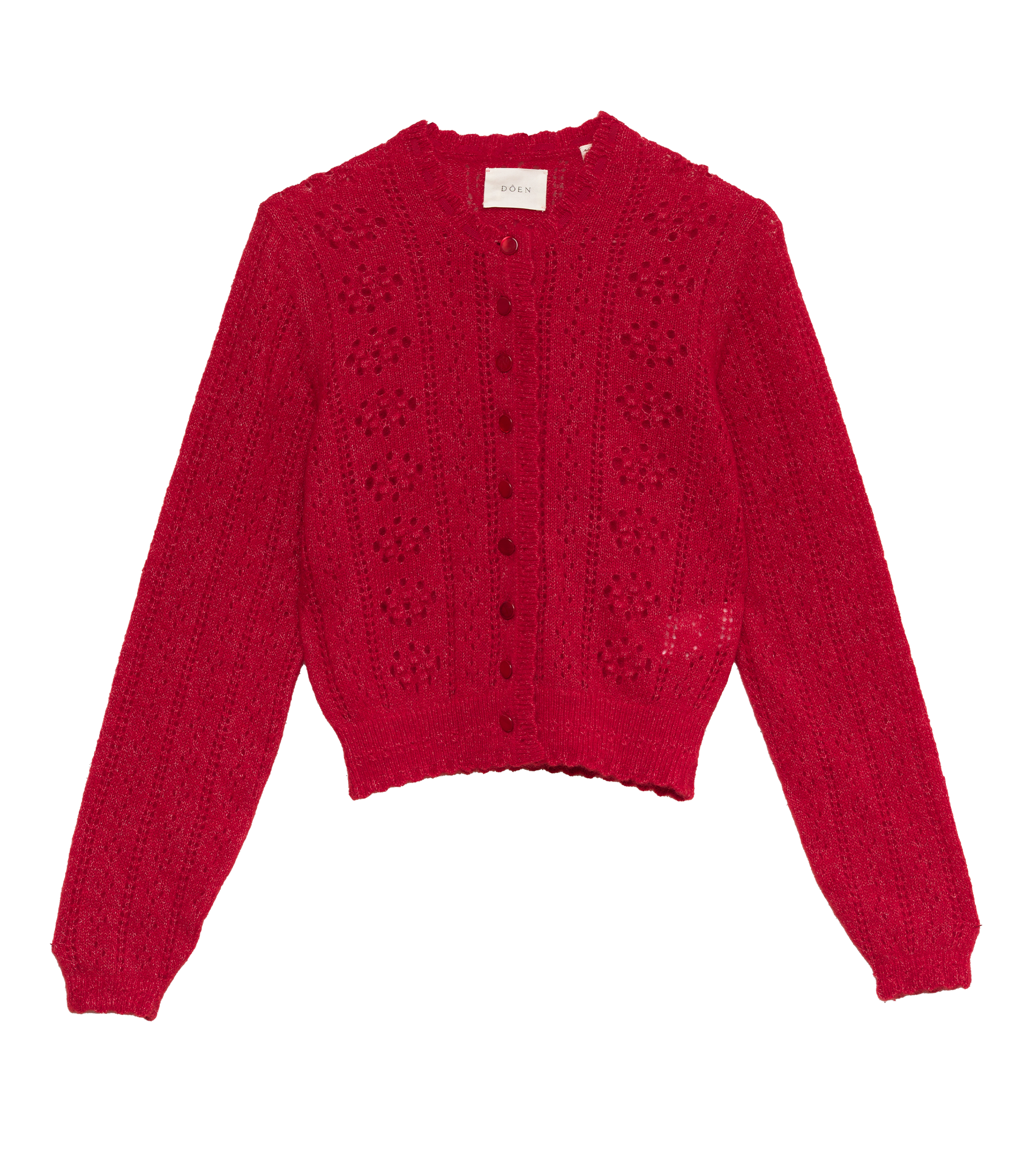 COSETTE CARDIGAN -- CERISE
