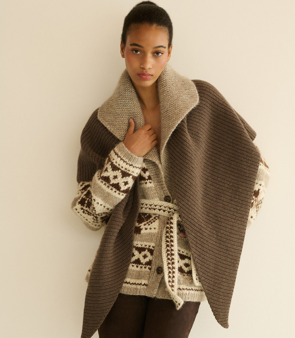 GIRONA SCARF -- TAWNY OWL