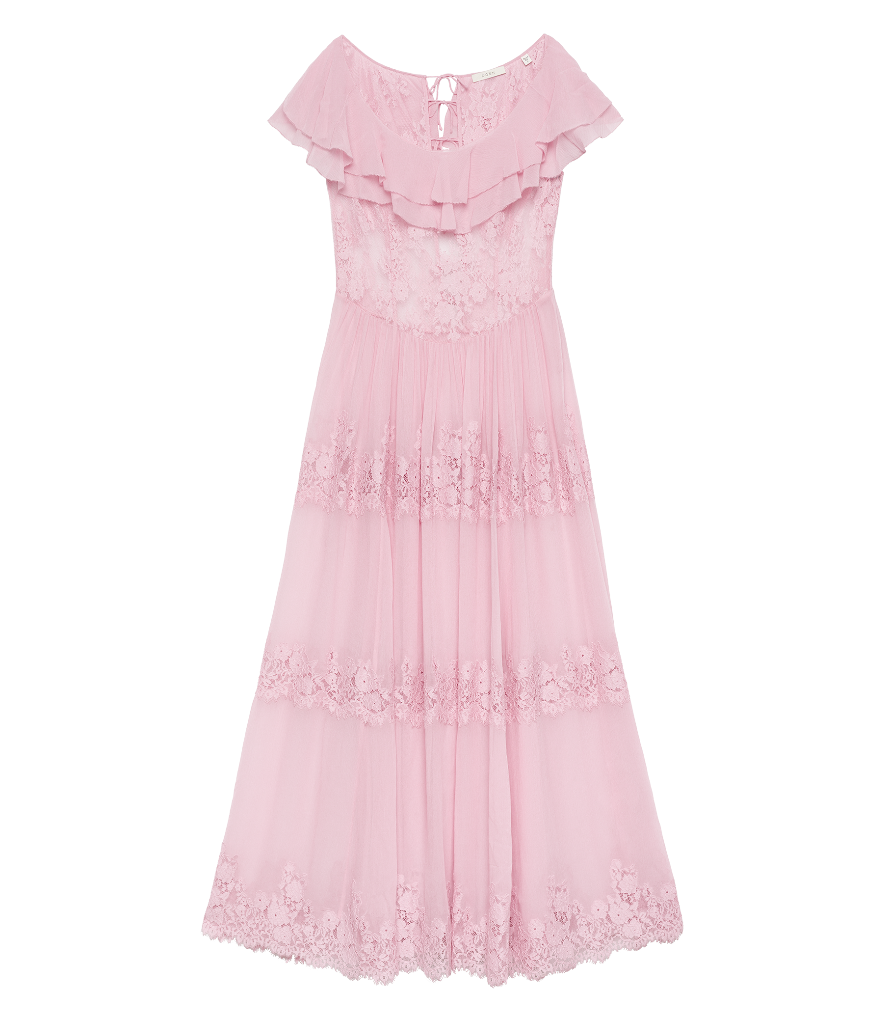JOYELLE DRESS -- PINK HYDRANGEA