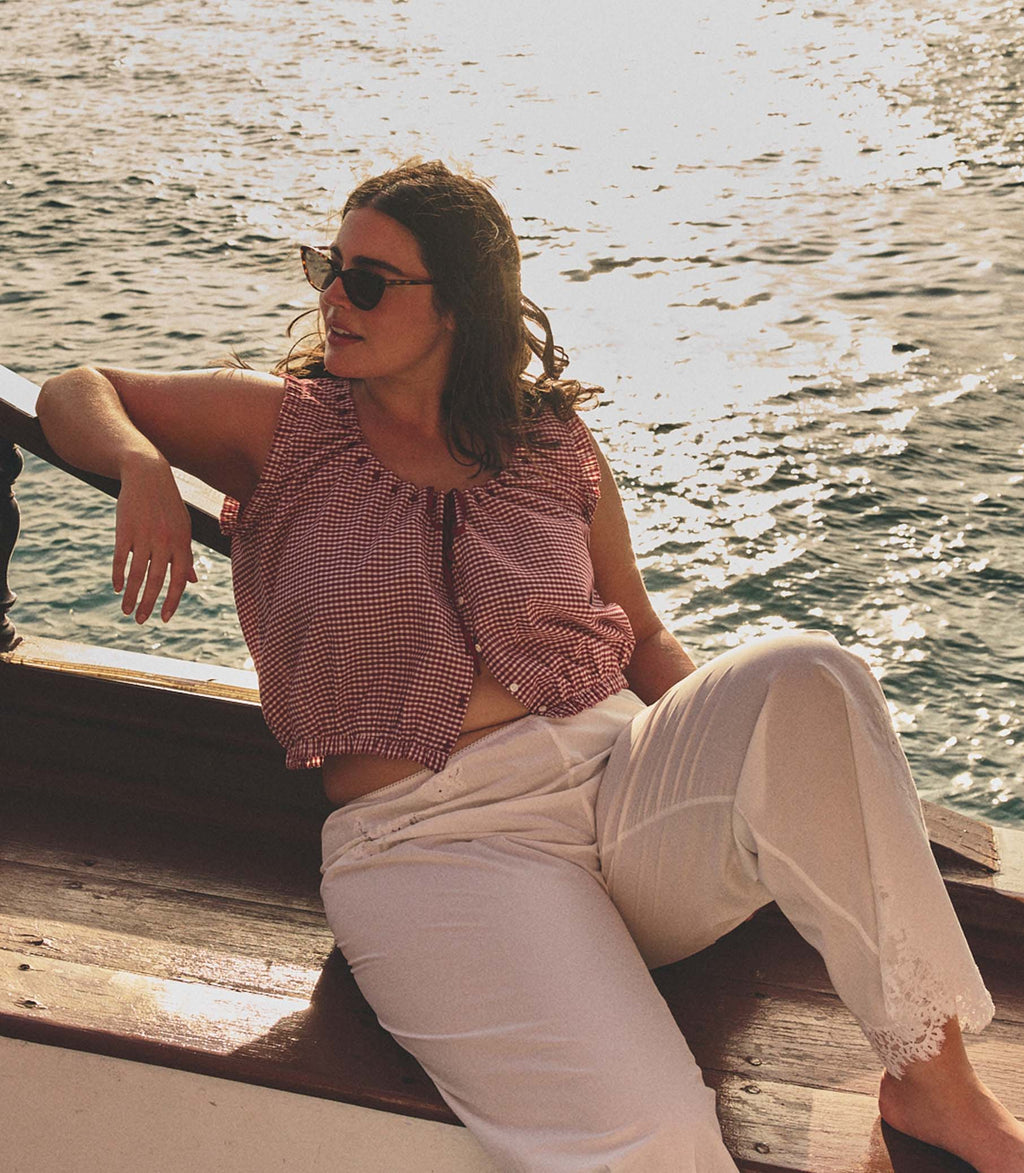 LAVONA PANT -- SALT