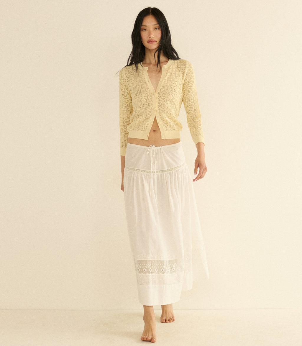 MARISE SKIRT -- SALT
