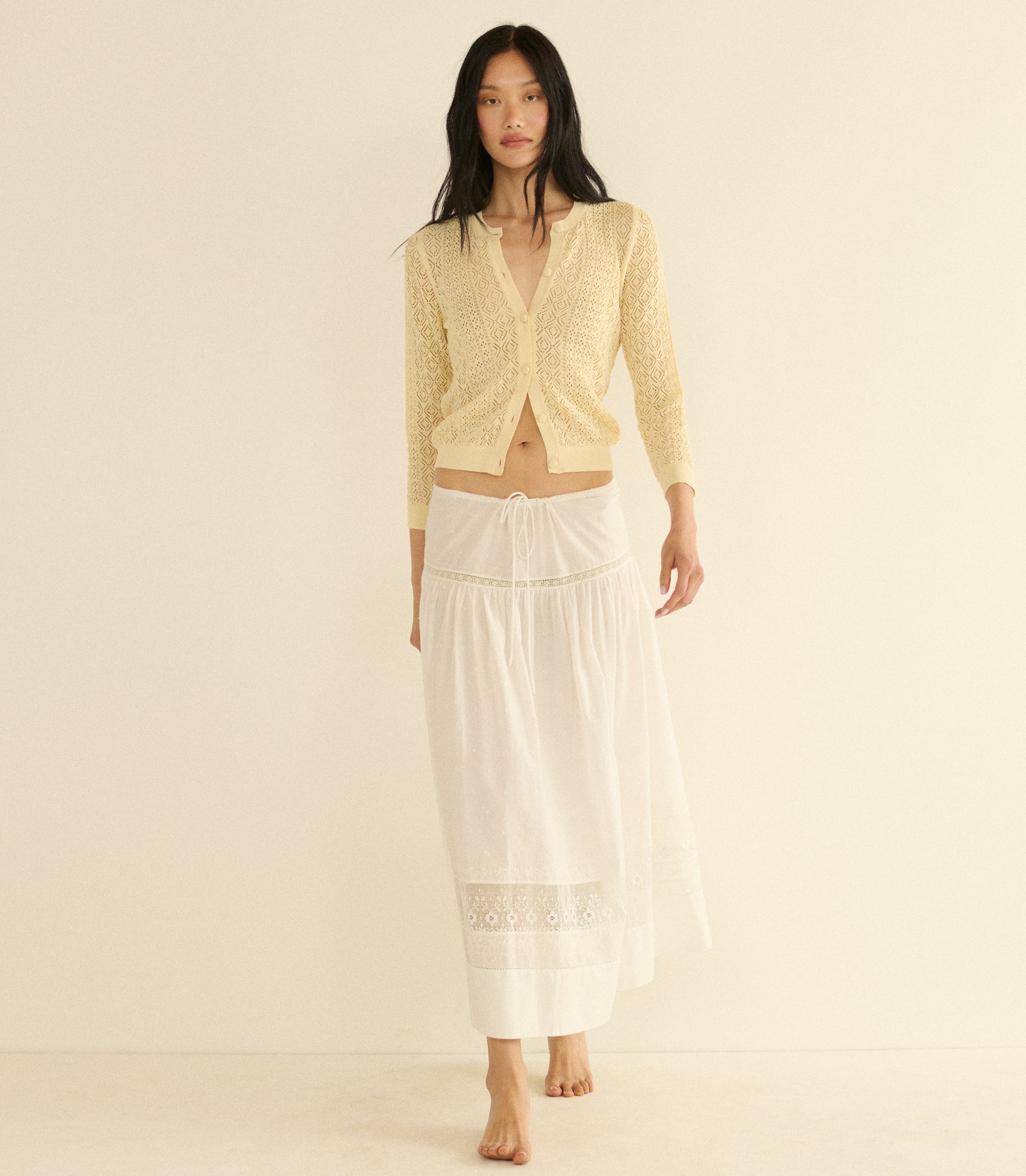 MARISE SKIRT -- SALT
