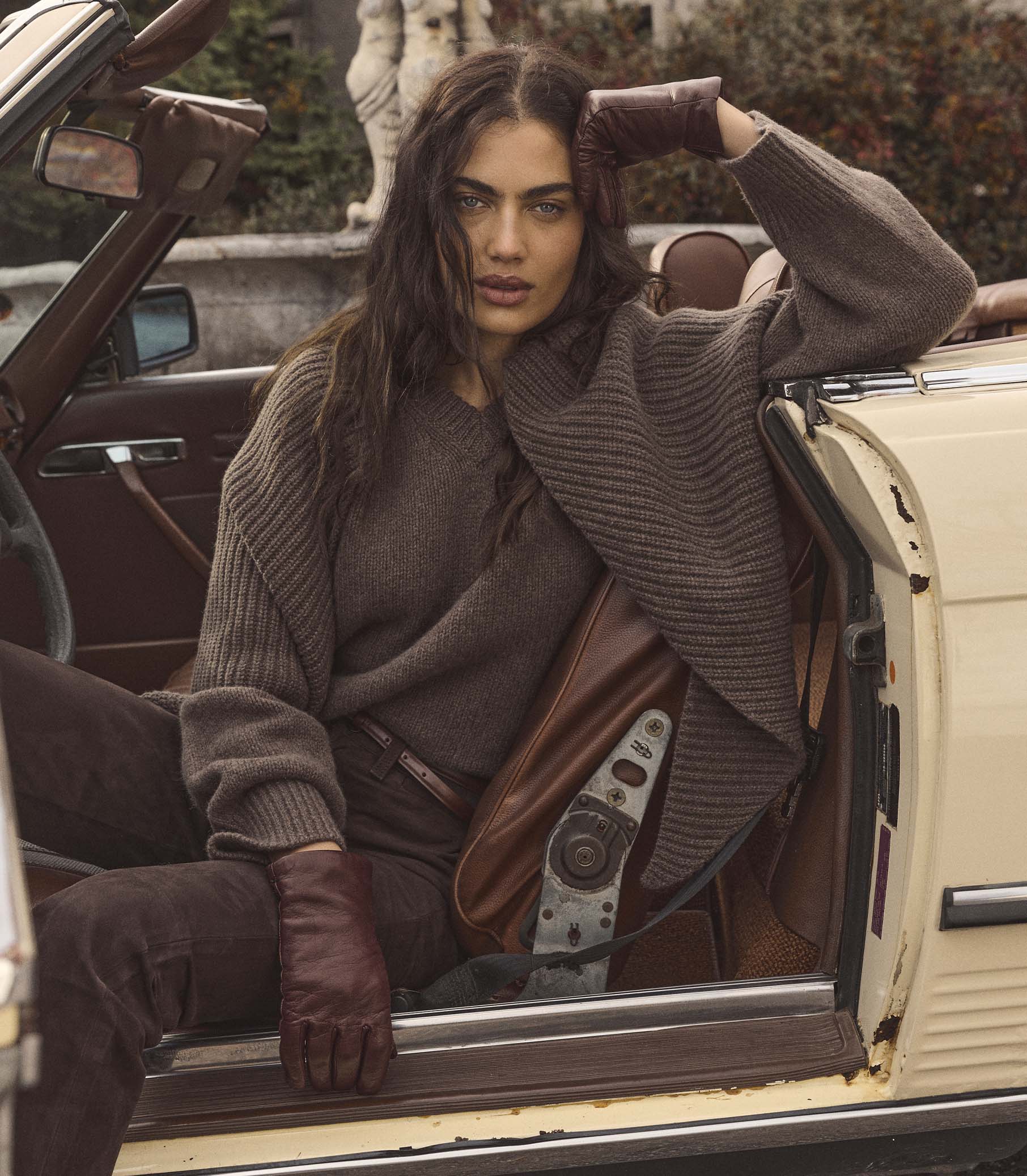RHINE GLOVES -- CORK LEATHER