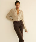 PETRA POINTELLE CARDIGAN -- FEATHERSTONE