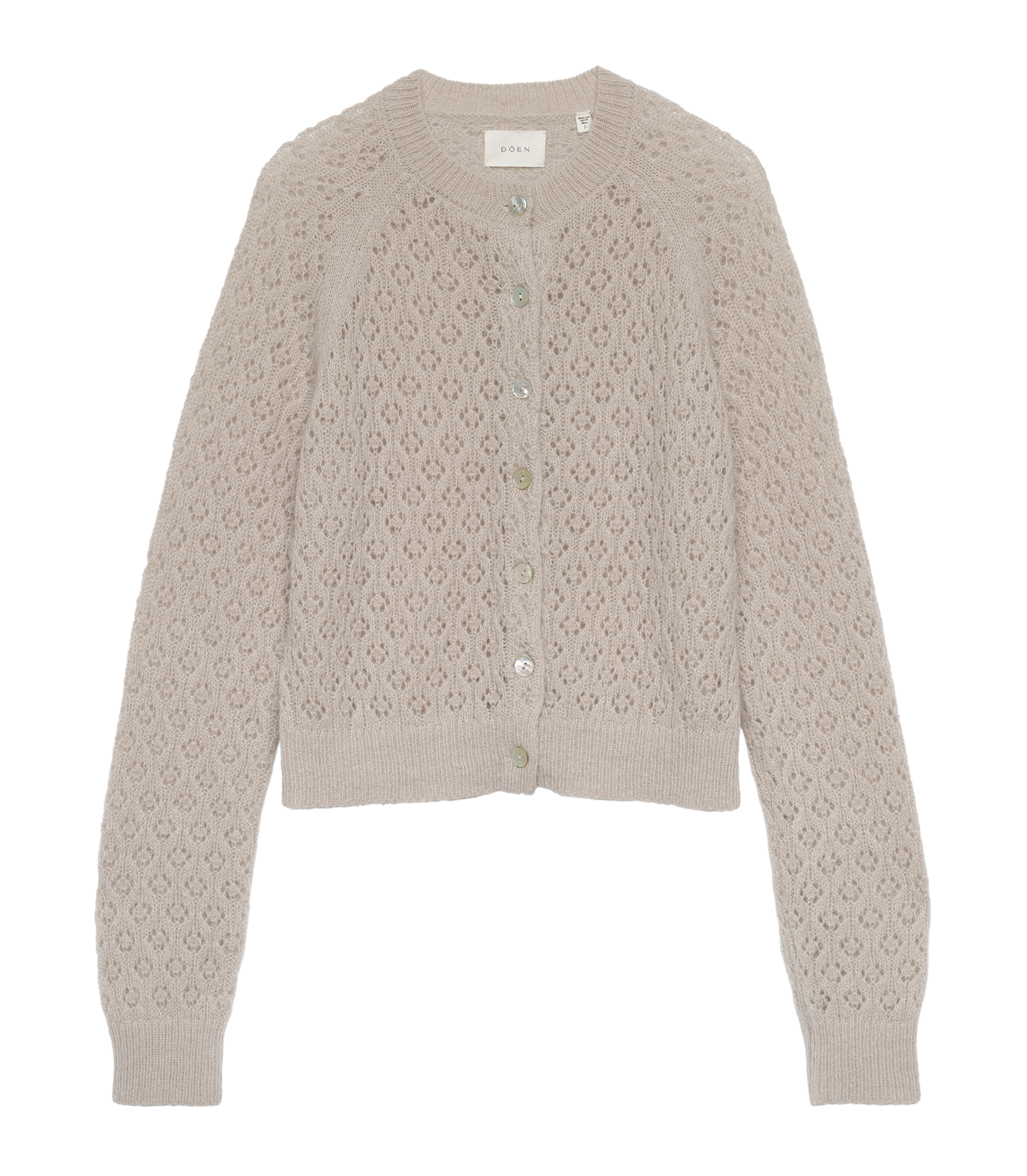 PETRA POINTELLE CARDIGAN -- FEATHERSTONE
