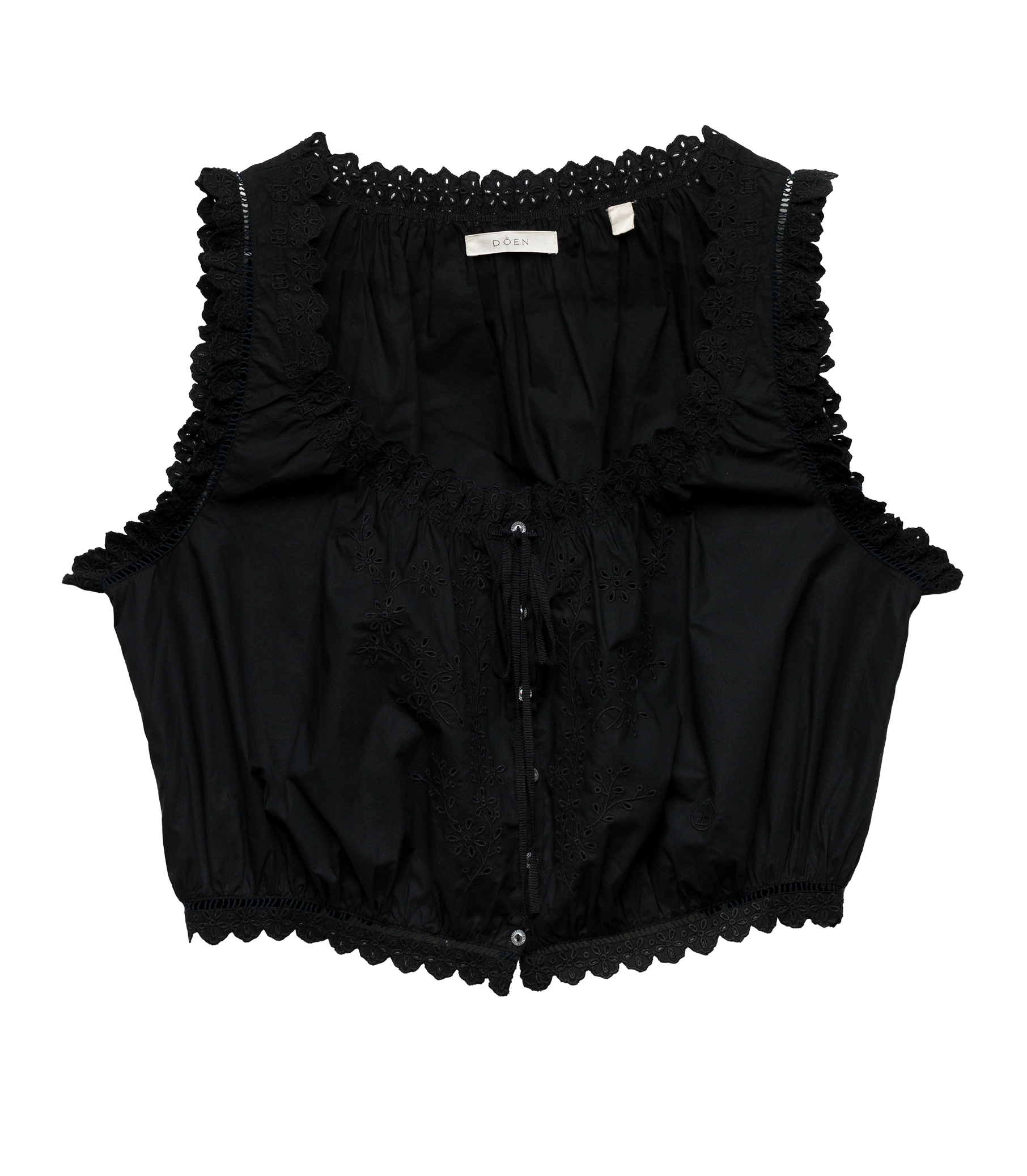 TRAVELER TOP -- BLACK