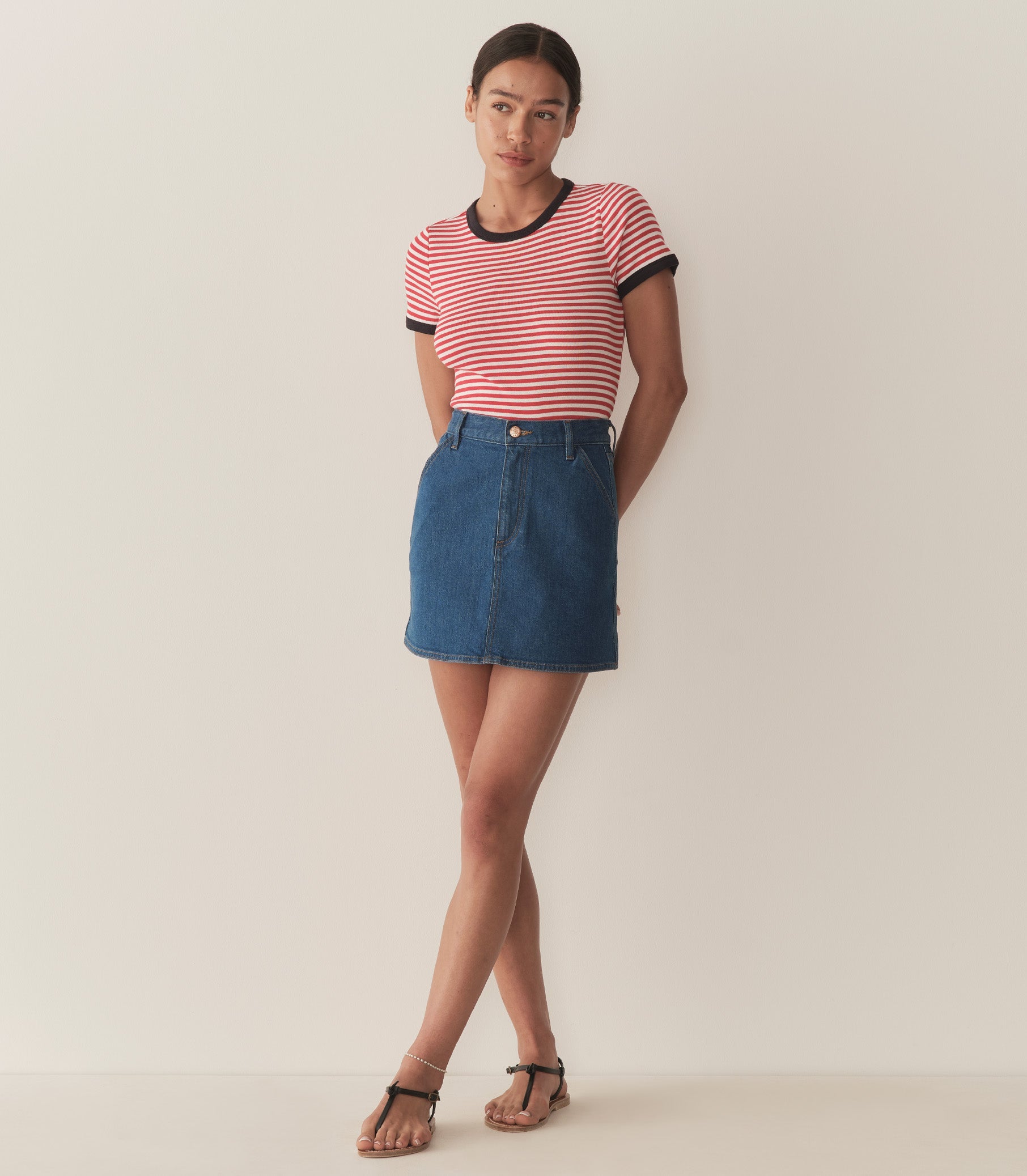 CECILIE SKIRT -- AVIGNON WASH