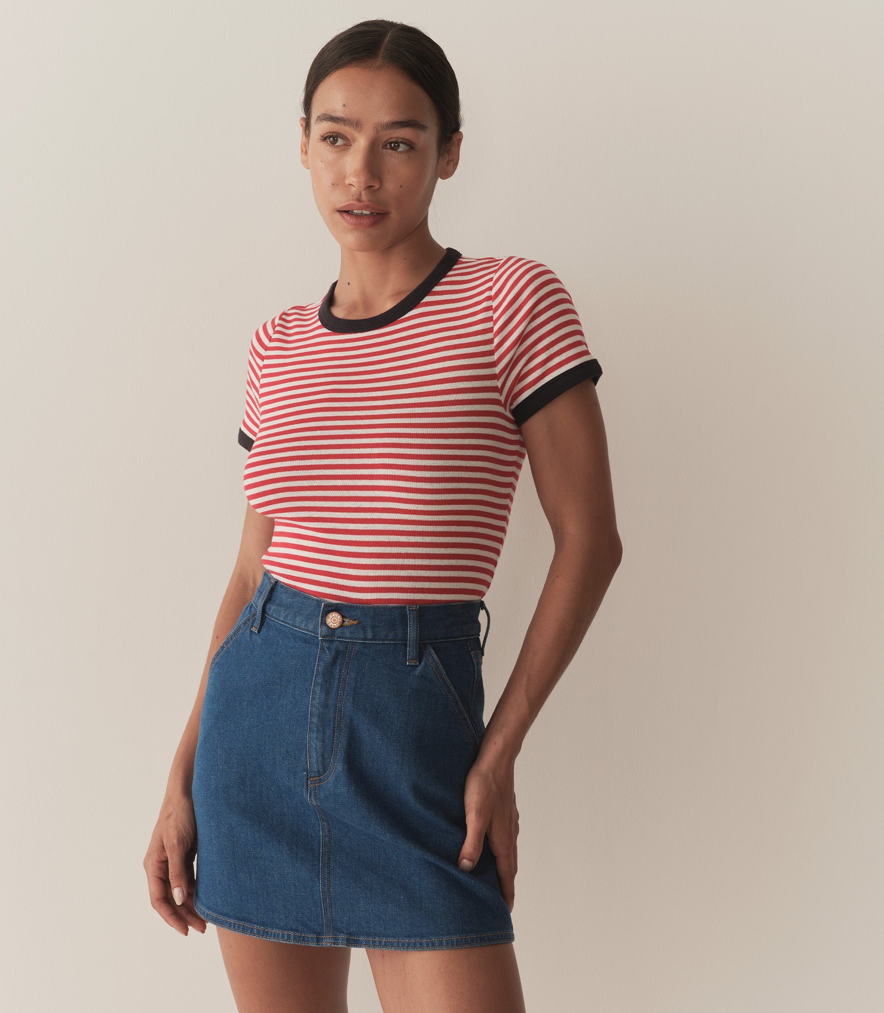 CECILIE SKIRT -- AVIGNON WASH